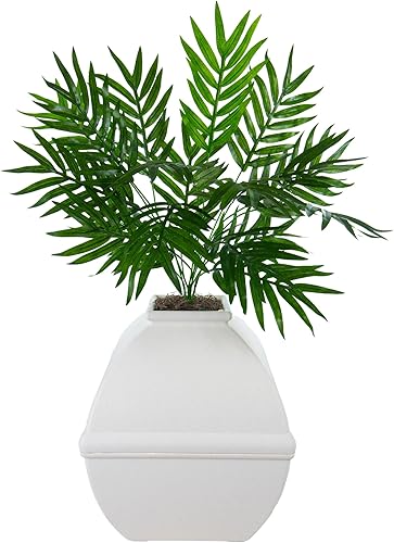 Miniatura 28 de Good Pet Stuff Kit original de caja de arena oculta y forro reutilizable, maceta redonda cerrada con plantas artificiales, sistema de filtro de olor