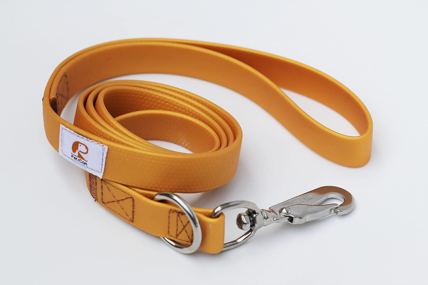 Dog Leash PetsCan Lightweight Waterproof and Odor Proof Dog Leash for Small Medium or Large Dogs (Gold)