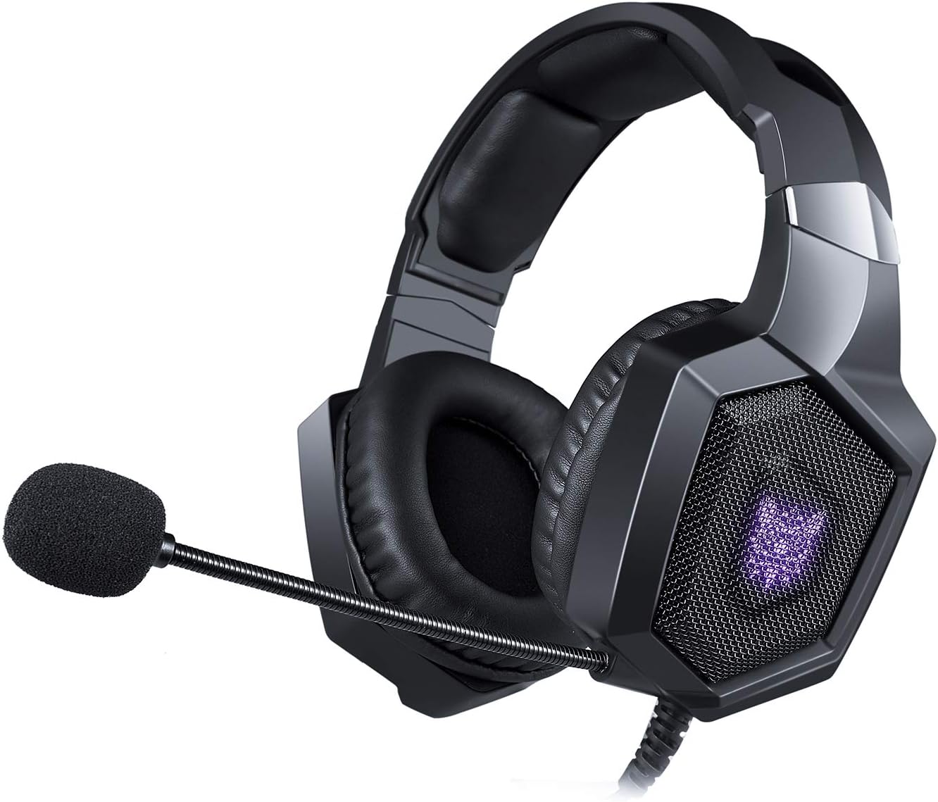 BlackfellSOUQ ONIKUMA K8 Portable Anti-noise Super Bass Stereo Headphones Laptop Computer Game Headset with Microphone Stretchable Headband