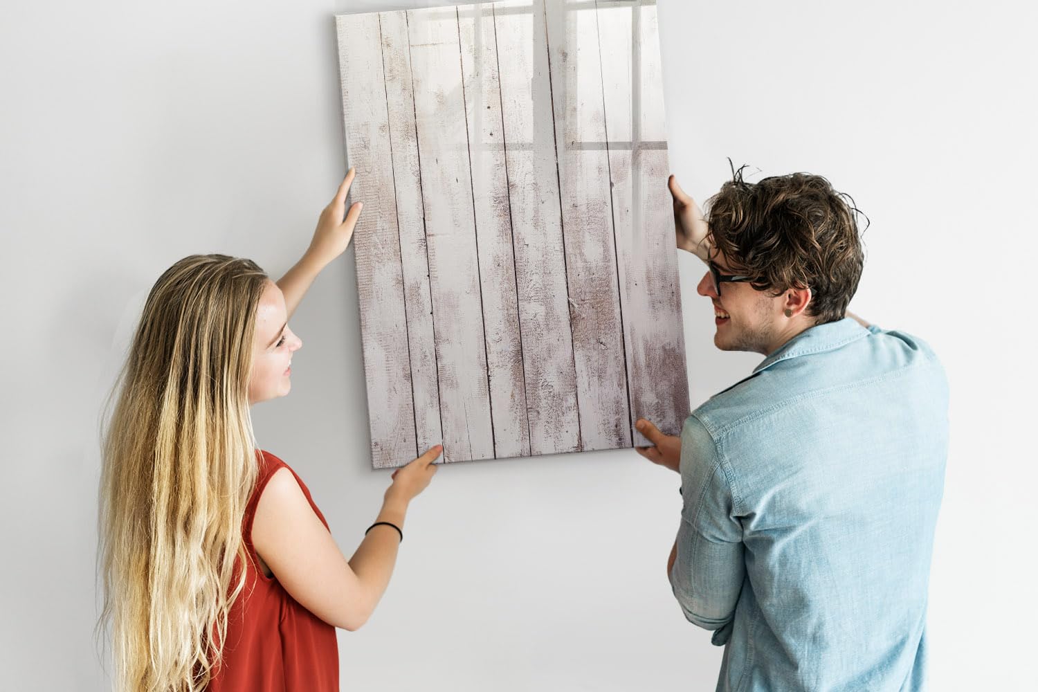 Pizarra de vidrio para pared 70x100 cm | Tablas de madera