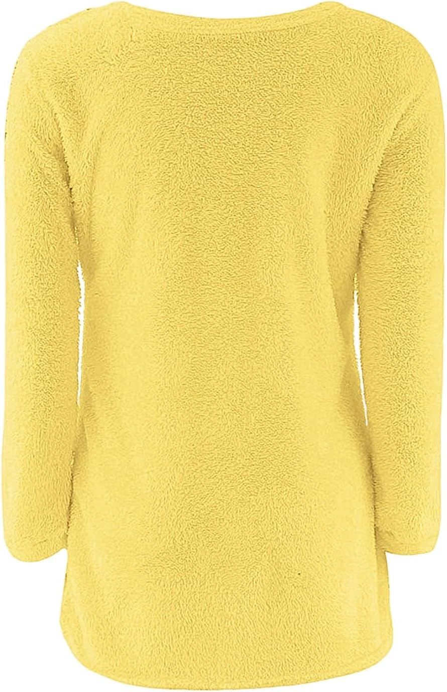Girls' Pullover Sweaters Long Sleeve Cute Heart Pattern Crewneck Knit Jumper Tops