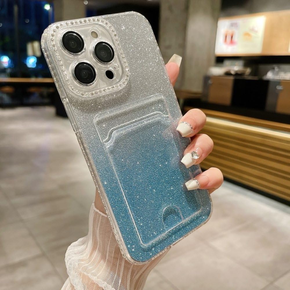 Étui portefeuille avec strass pour iPhone XS protégeant avec élégance - 4