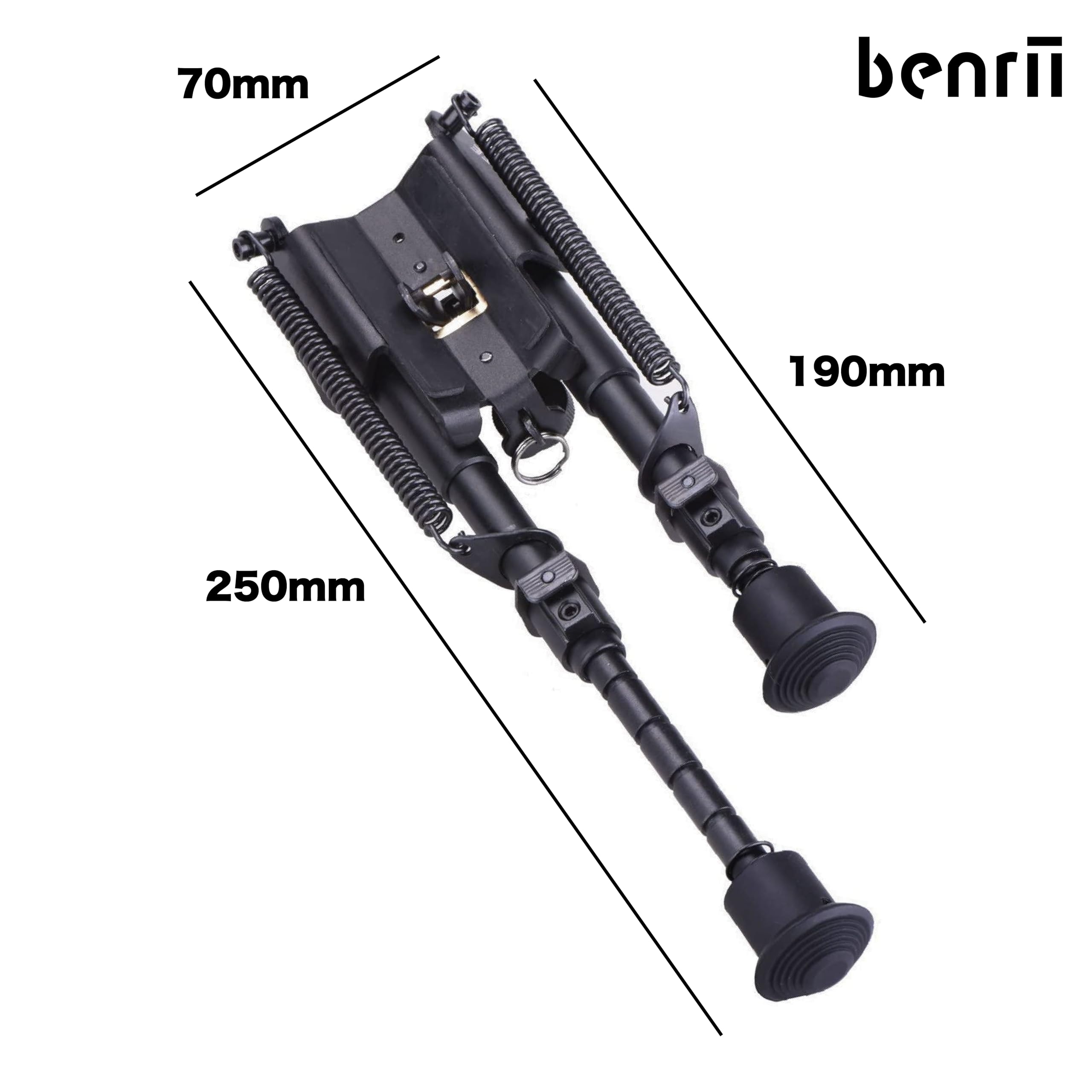 ストック　マウント　バイポット Amazon.co.jp: benrii バイポッド 20mmレール対応 190