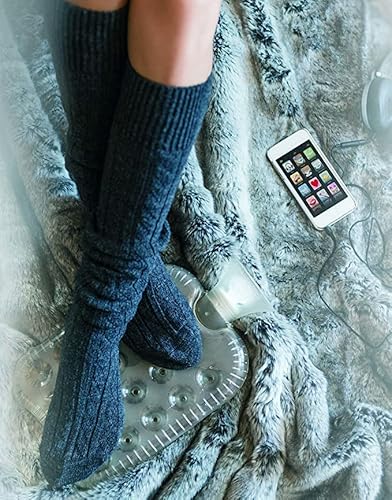 Fashy Clear Cushion Rubber Hot Water Bottle1.2L - Made In Germany #TOP2