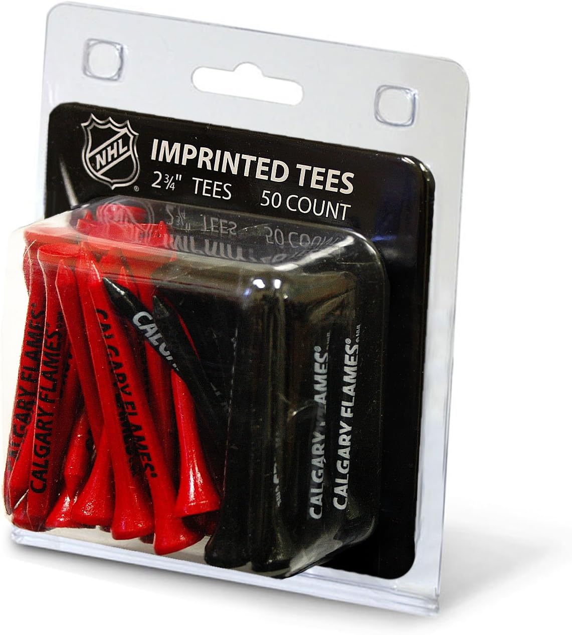 Team Golf NHL New York Islanders Pack of 50 Golf Tees 2-3/4" Golf Tees, 50 Pack, Regulation Size, Multi Team Colors