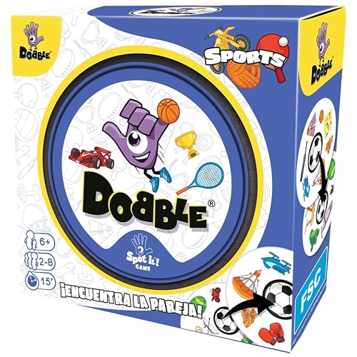 DOBBLE - Juego de Mesa Dobble Sports Asmodee