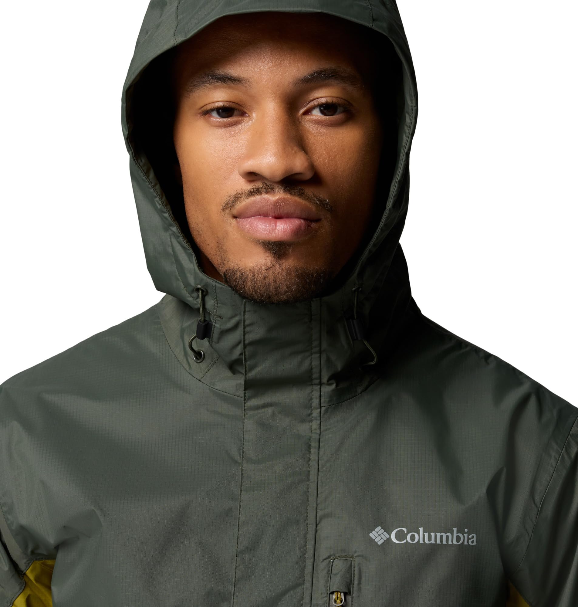Columbia Pouring Adventure III Jacket, Chubasquero Impermeable para Hombre