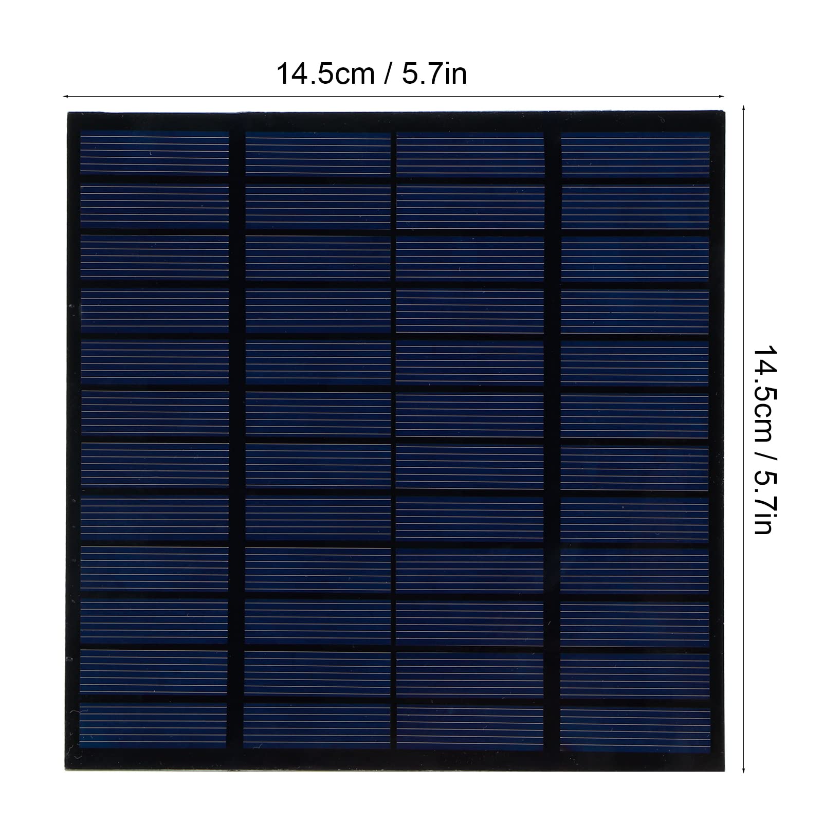 Panel Słoneczny Panel Słoneczny z Polikrystalicznego Krzemu do ładowarki Akumulatorów Projekt Naukowy DIY, Panel Słoneczny 3W 12V