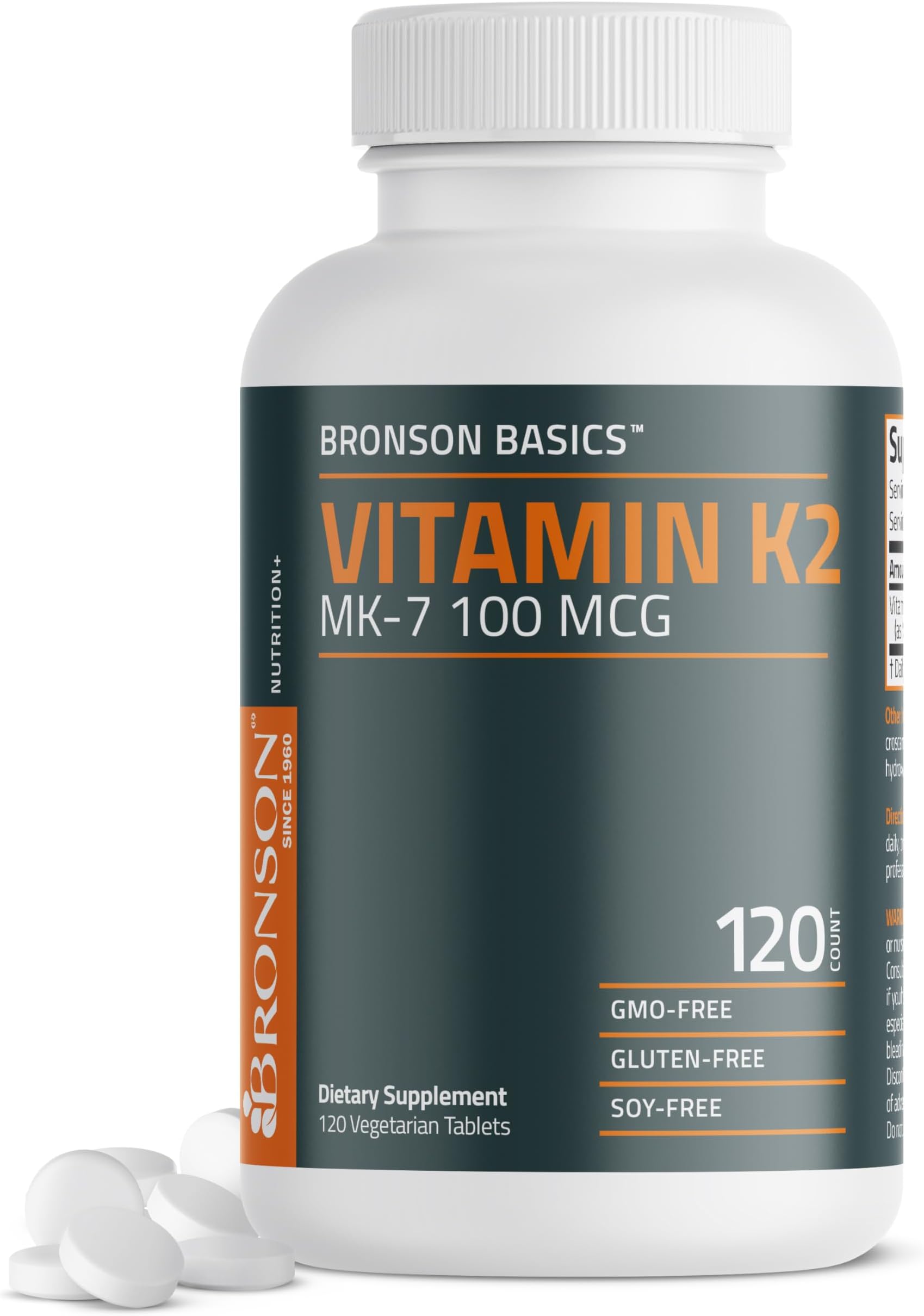 Jarrow Formulas MK7 90 mcg Bioactive Form of Vitamin K2