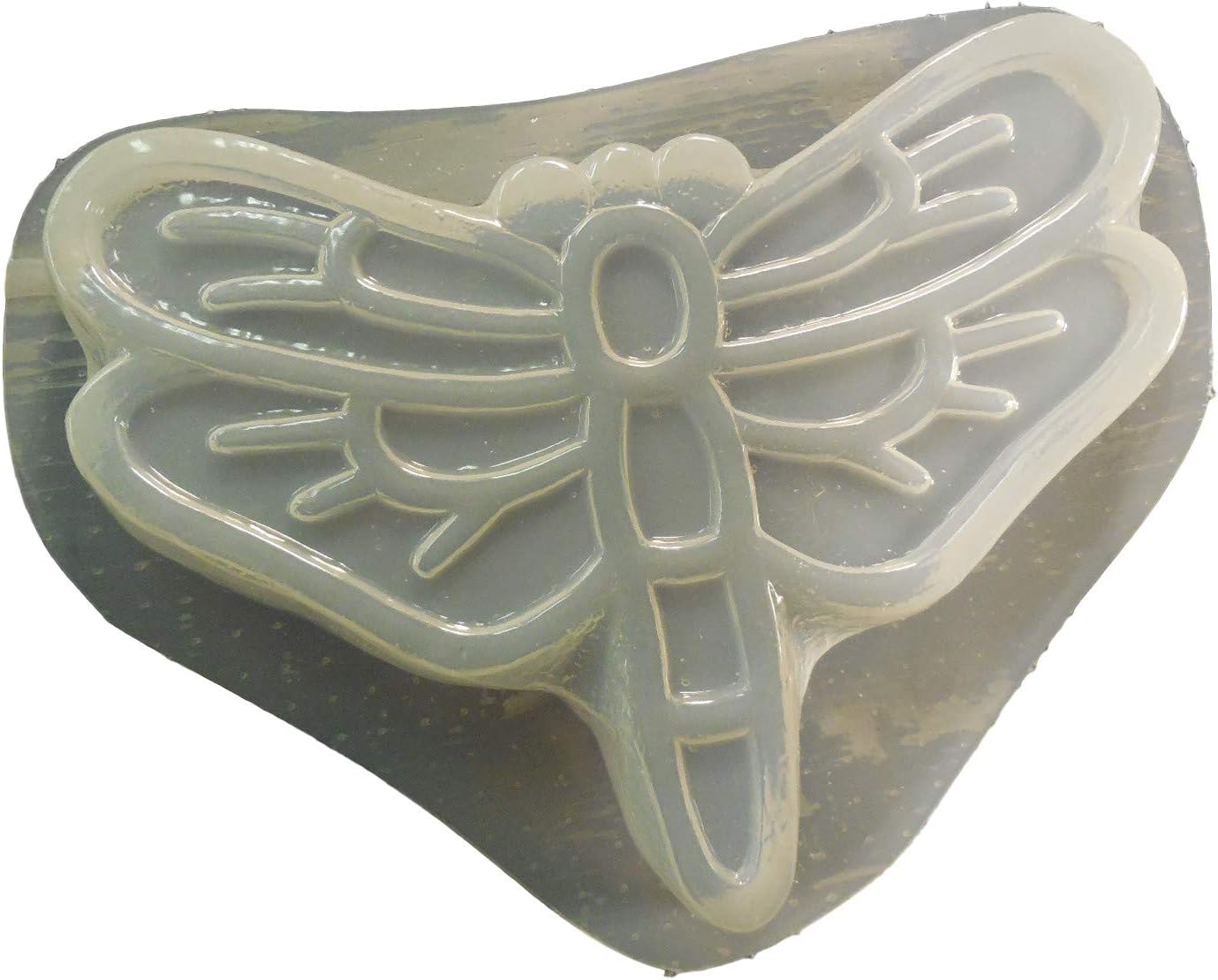 13 inch Dragonfly Plastic Craft Mold use with Concrete or Cement for makig Stepping Stones 1336