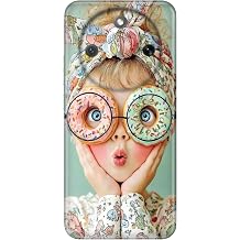 Honor Magic 8 Lite K l f, Donut G zeli Temal  Desenli, Darbe Emici Silikon