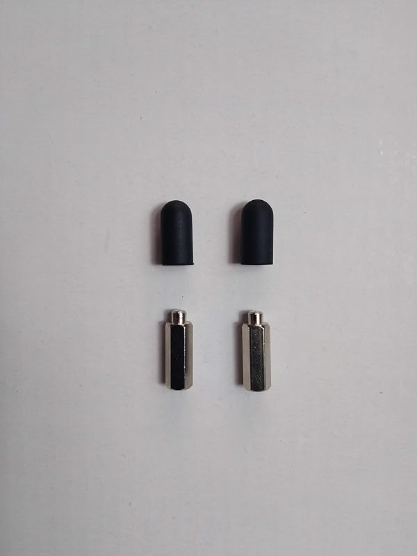 Pontos de Contato Extra Longos para Coleira Antilatido FREWIK com Capas de Silicone Condutivo, 20 mm, Female_Long