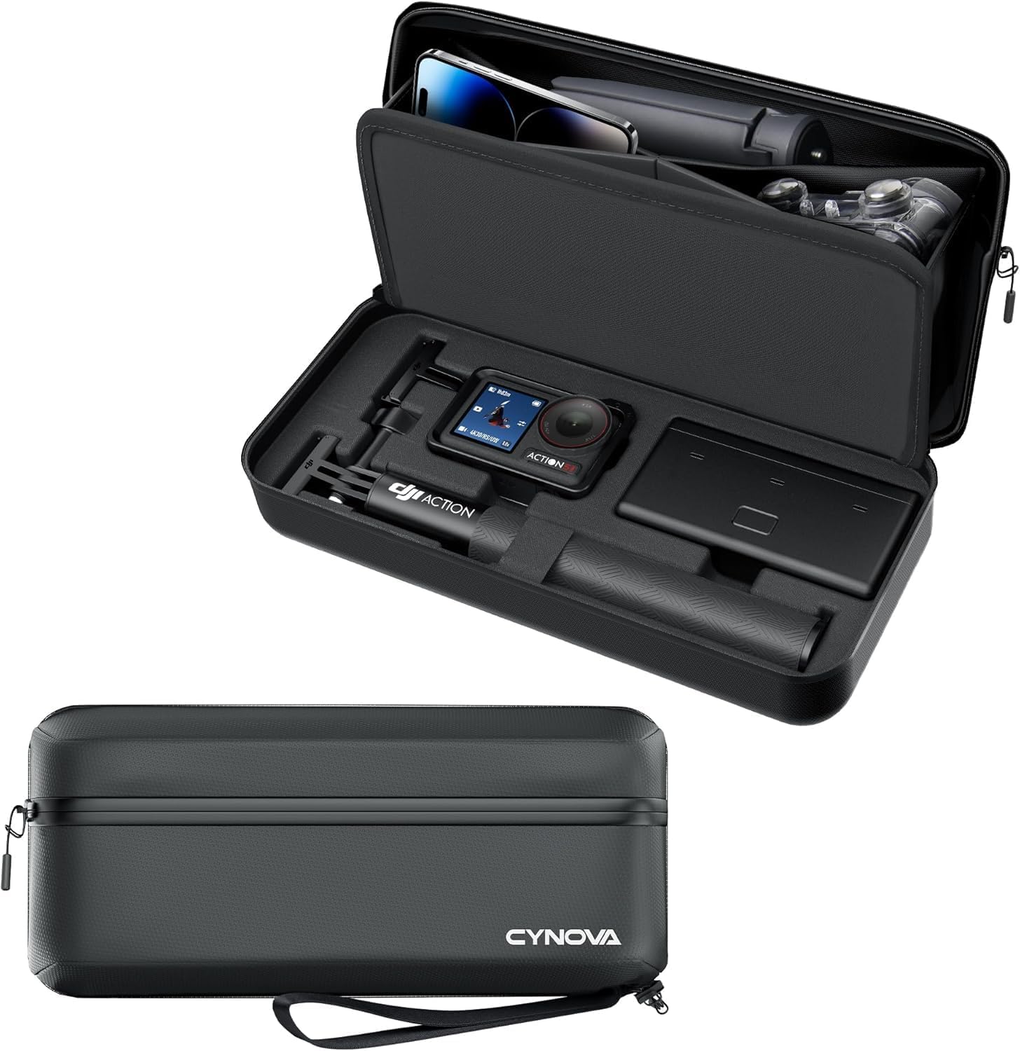 Amazon.co.jp: CYNOVA 黒のDJI ACTION 5 Pro 用キャリーバッグ,DJI