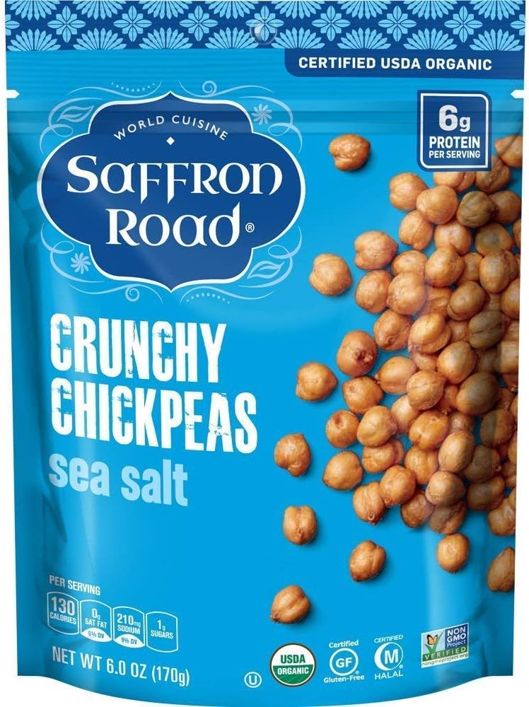 Sea Salt Crunchy Chickpeas