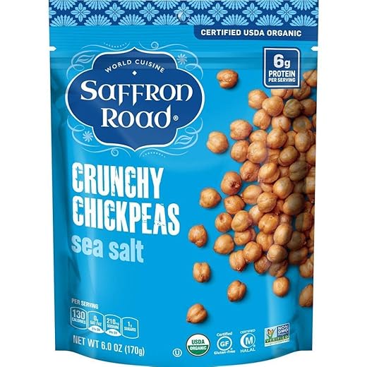 Saffron Road Sea Salt Crunchy Chickpeas