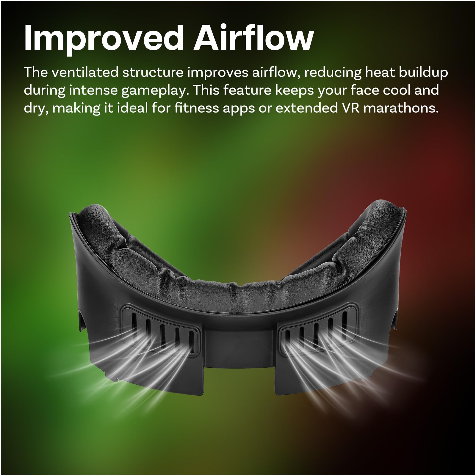 Interfejs Twarzy VR do Meta Oculus Quest 3 firmy MMOBIEL – Face Cover Pad do Quest 3 - Uchwyt Interfejsu - Zestaw Akcesoriów z Nakładkę nos Zapobiegającą Wyciekom i Pokrowiec z Skóry PU – Czarny