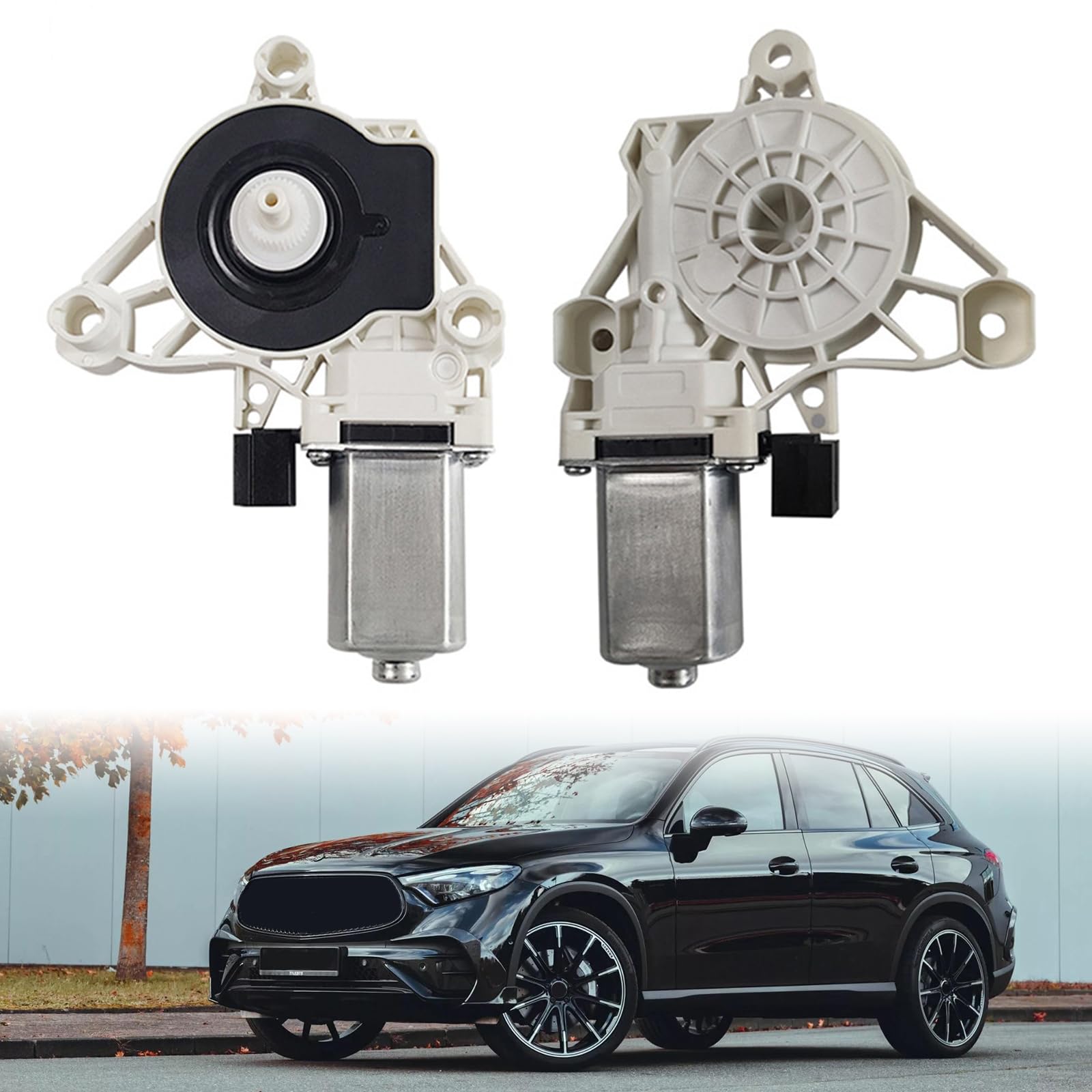 Motore per finestrino da 12 V con Montaggio Staffa per Applicazioni Veicoli selezionati, Gruppo Servizio Plug-in, Parte Riparazione Sostitutiva
