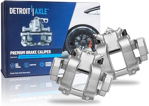 Miniatura 112 de Detroit Axle - Pinza de freno delantera derecha con soporte de repuesto para Chevrolet Equinox Captiva Sport Pontiac Torrent Saturn Vue Suzuki XL-7