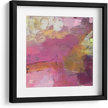 Canvas Lab | Cnoc by Sue Jachimiec | 15 x 15 in | Fine Art Framed Print, Frame Color Black, With Mat