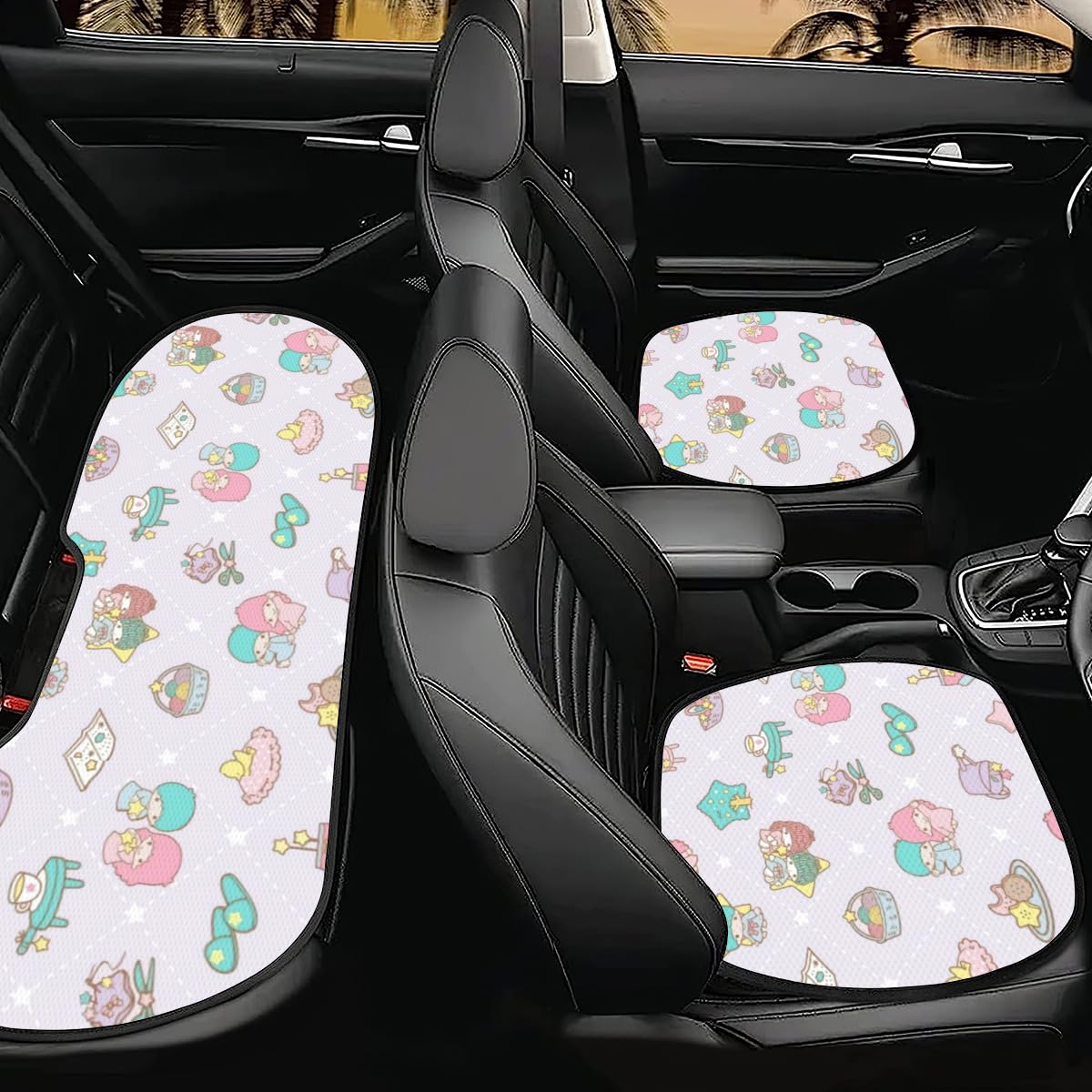 Amazon.co.jp: キキララ 車用 シートカバーセット カーシート