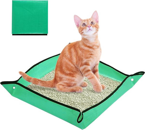 Portable Travel Litter Box for Cats