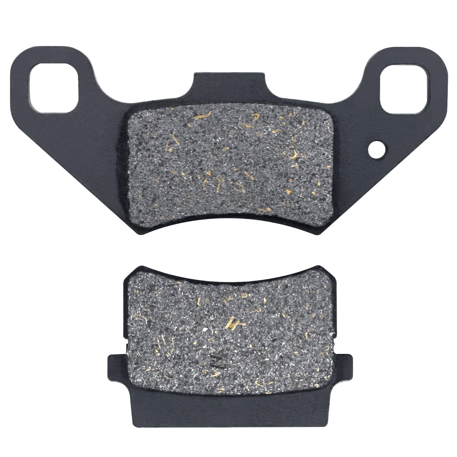 AHLBrake Pads Kits Compatible with 50cc 70cc 90cc 110cc 125cc Taotao SunL JCL NST Coolster Tank Kandi Kinroad BV Powersports DongFang ATVs Go karts Quad Bikes Dune Buggy Sandrail 4 Wheeler