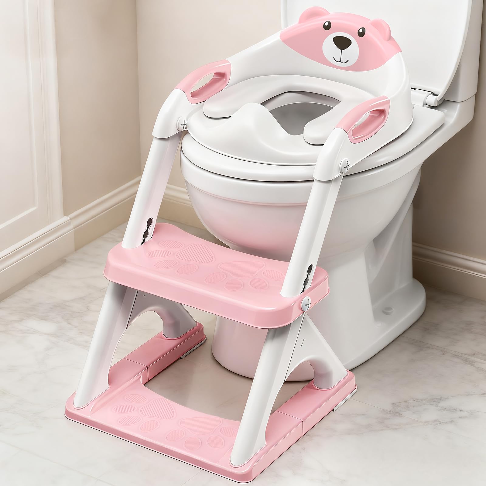 Potty Training Toilet for Toddlers, Anti-Slip Potty Training seat, Classic — Amazon image 23
