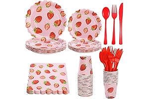 Strawberry Party Plates: Elevate Your Celebration with Sweet Elegance
