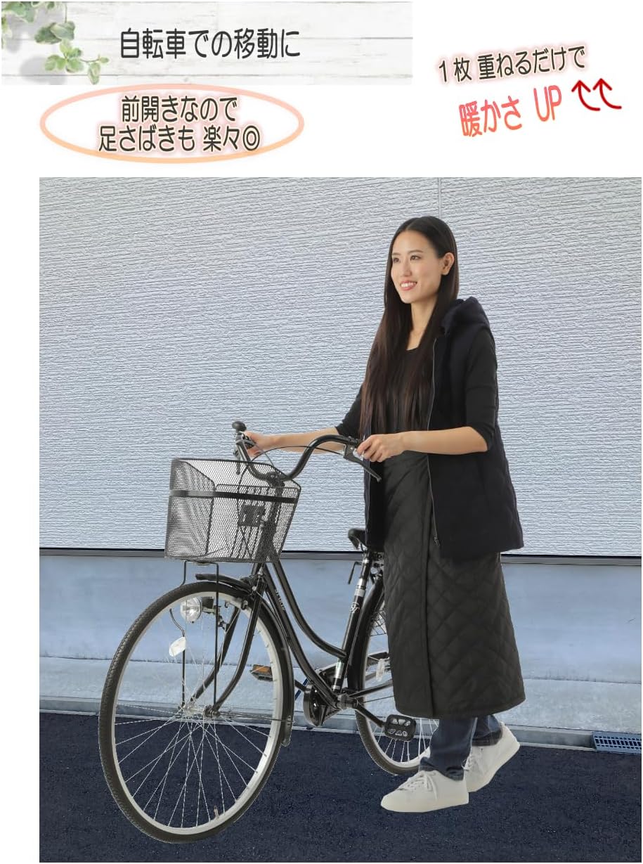 [onion cross] ラップスカート 巻き スカート キルティングスカート 山ガールファッション 3way仕様 レディース