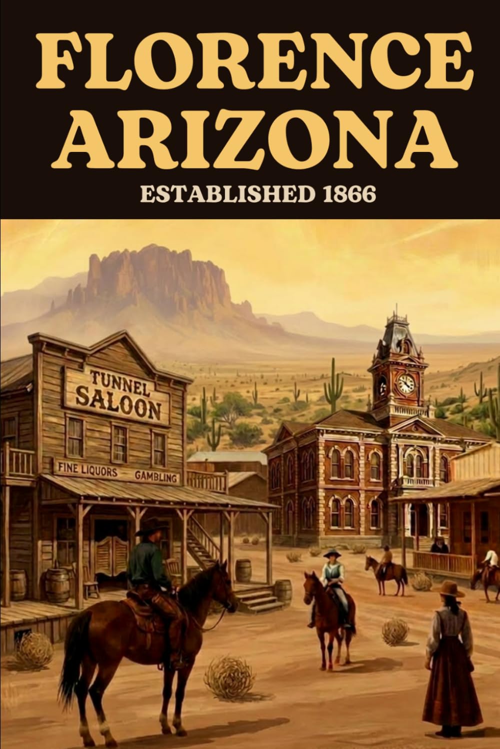 Florence Arizona: Adobe, Blood, and the Desert Law - A Complete History. 1866-Present