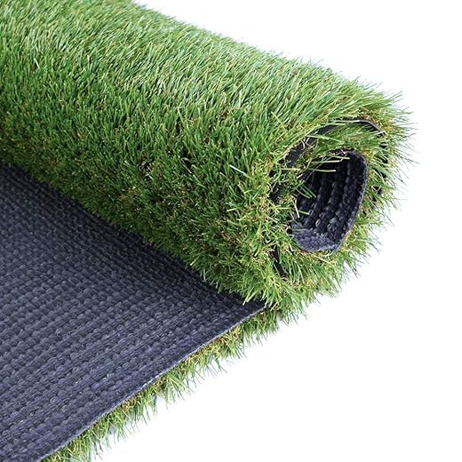 · Petgrow · Synthetic Artificial Grass Turf Lawn 4ft x 10ft, 1.38" Outdoor/Indoor Fake Grass Rug Astroturf for Dogs,Faux Grass Rug with Drainage Holes/Custom Size Provided