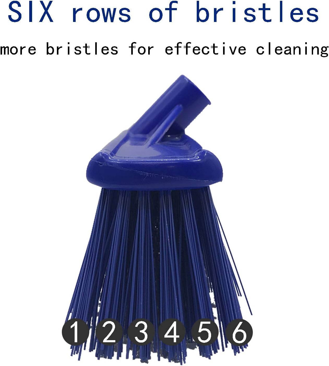 Gеt Sресіаl Prісе MIYA Floor Scrub Brush - Grout Cleaner Brush with 5ft Lightweight Stainless Steel Handle Pole - Stiff Bristle Concrete Broom and Tile Scrubber for Bathroom, Patio, Kitchen, Wall, Deck and Garage