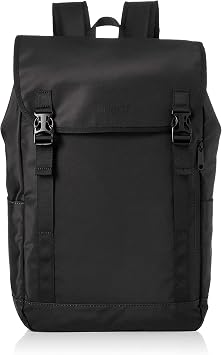 Anero NESS ATC2542Z Backpack, A4, Water Repellent, Multiple Pockets, PC Storage, Black