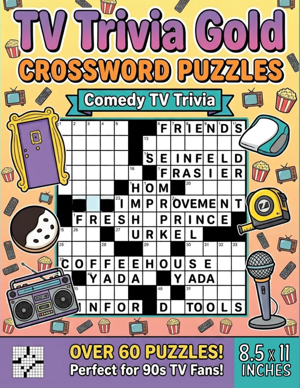 TV Trivia Gold: Over 60 Crossword Puzzles