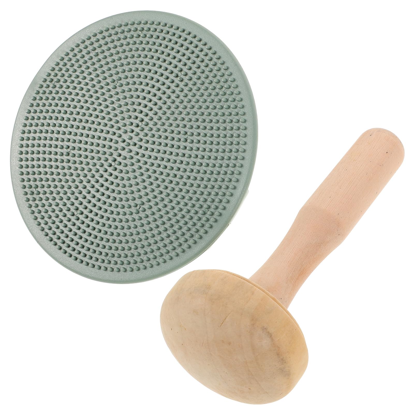 Druckwerkzeug Satz für Druckgrafik mit Pilzwalze und Druckmatten aus Langlebigem Material Vielseitiges Kreativset für Linoldruck Bastelarbeiten und Selbstgemacht