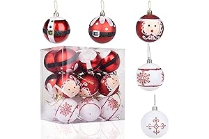 DearHouse Santa Claus Belly Ball Christmas Tree Decoration