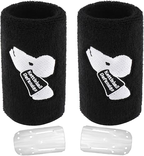 Sports - Muñequeras para hombres y mujeres, muñequeras deportivas para atletismo, banda para el sudor, muñequeras para entrenamiento de pesas rusas,