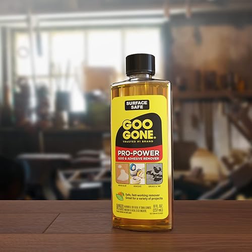 Miniatura 7 de Goo Gone Pro Power - Removedor de adhesivo | Elimina calcomanías, goo, alquitrán, grasa, ideal para herramientas, seguro para superficies, aroma
