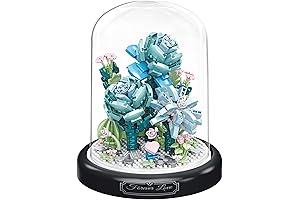 Exquisitely Crafted Blue Rose Toy Blooms for Creative Expression