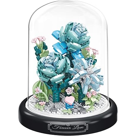 Exquisitely Crafted Blue Rose Toy Blooms for Creative Expression