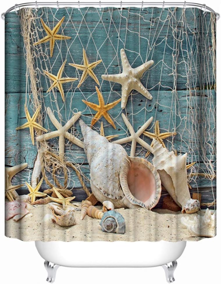 Amazon｜影寳服装店 撥水織物シャワーカーテンライナー防カビ剤洗える浴室シャワーカーテン抗菌性ポリエステル製シャワーライナーシャワー