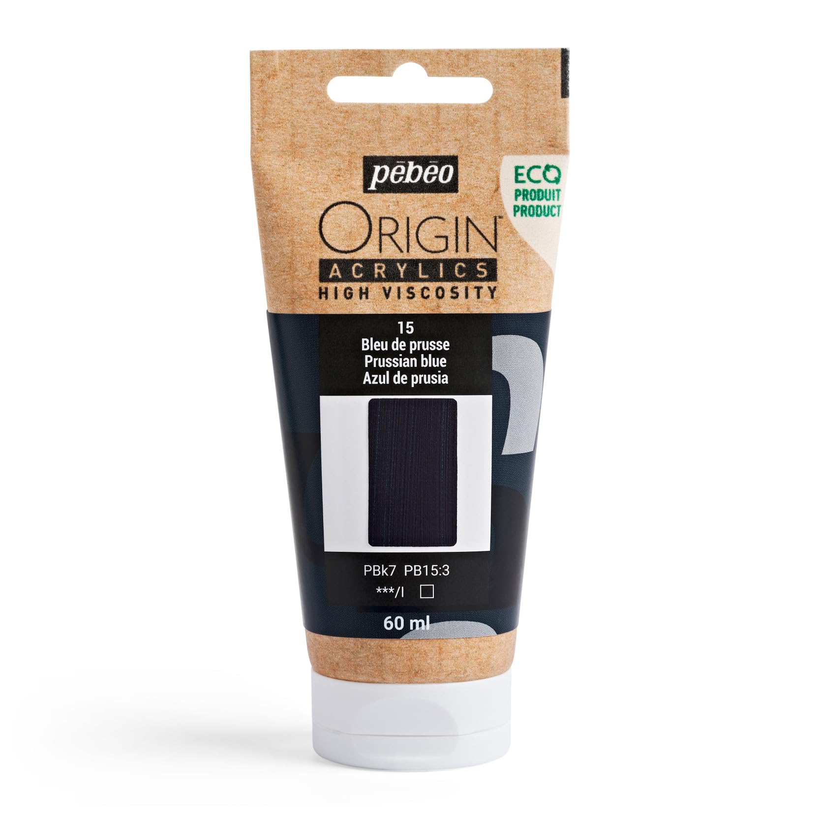 Pebeo Blue Origin Prussian Acrylic Paint 60Ml