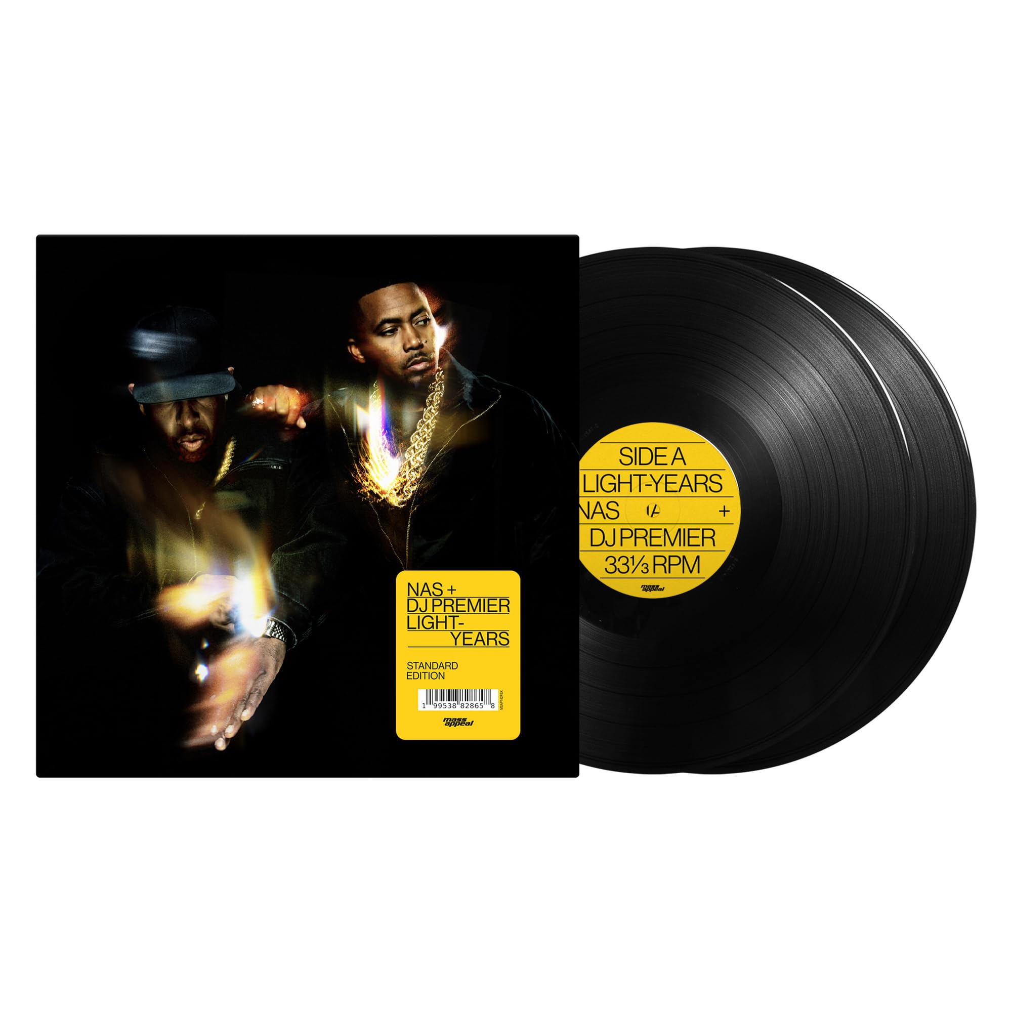 新品★ NAS & DJ PREMIER LIGHT-YEARS Nas + DJ Premier - Light-Years (Sunrise Red Vinyl) - Pop Music