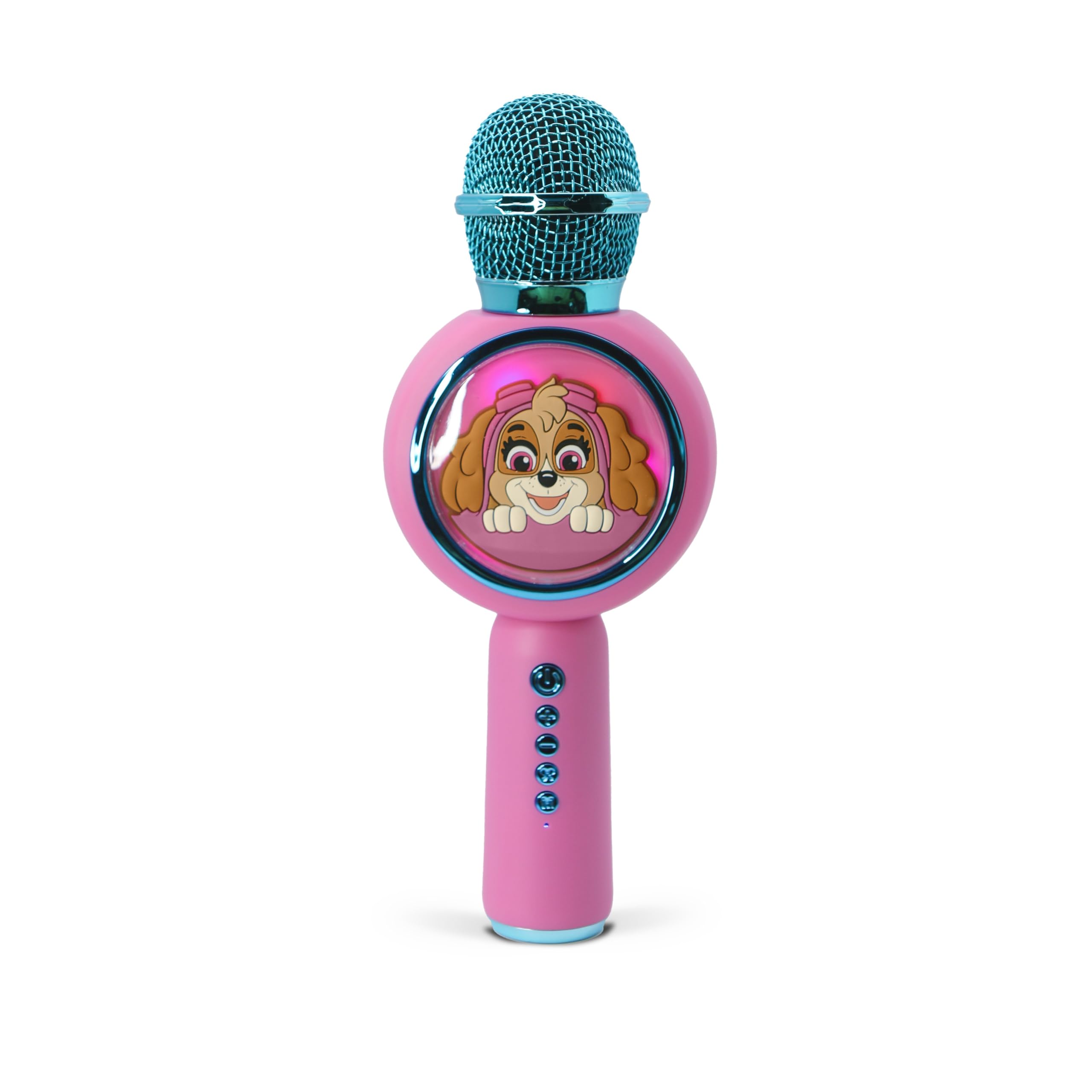 PAW Patrol Skye Karaoke Microphone with Wireless Speaker and LED Lights