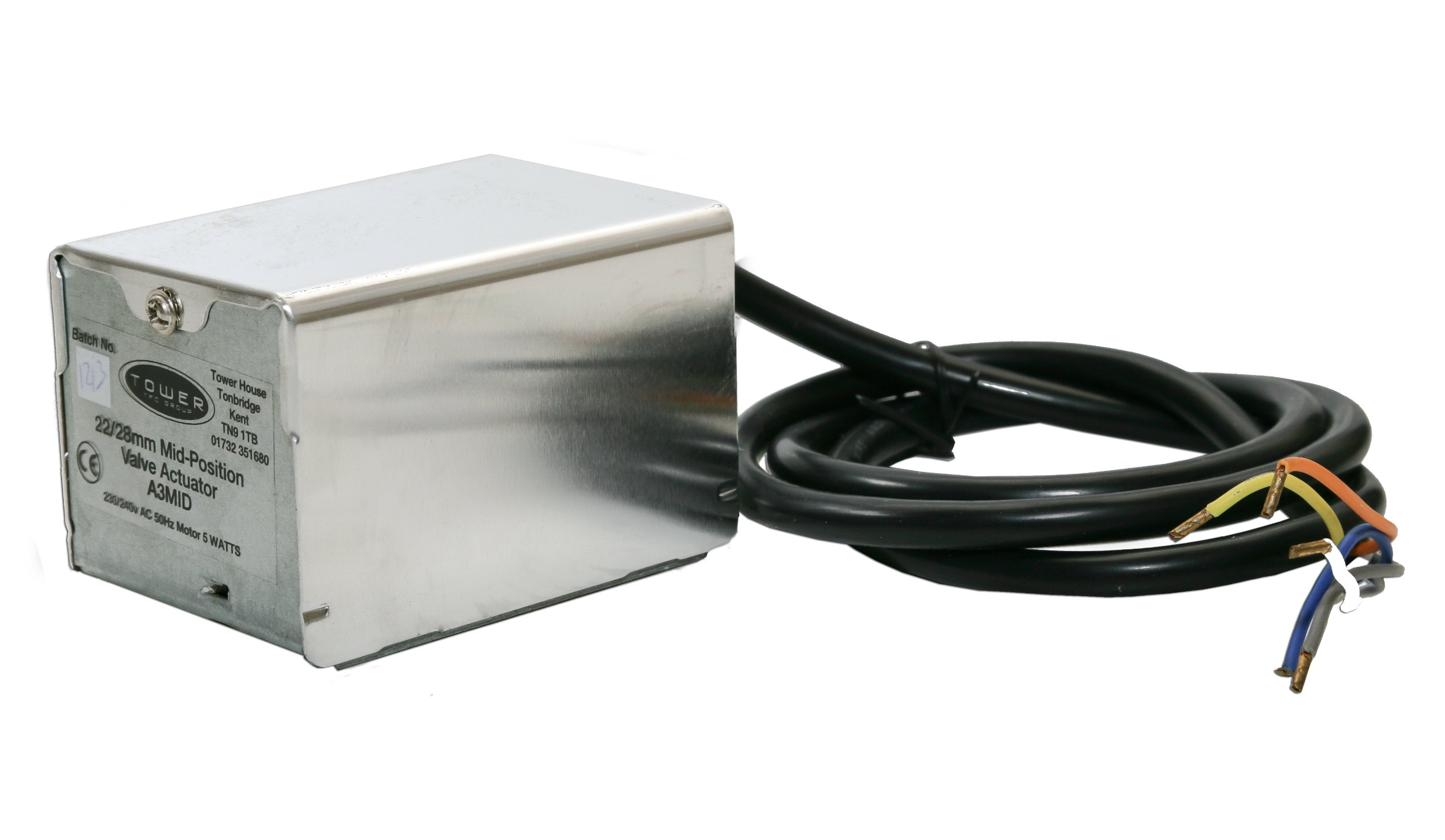 Tower Flue Components A3MID Mid Position Actuator 5 Wire, 22 mm and 28 mm