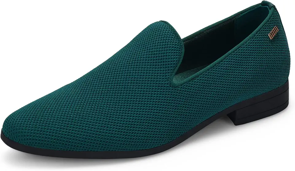 UUBARIS Mens Dress Loafers Tuxedo Suit Slip on Shoes