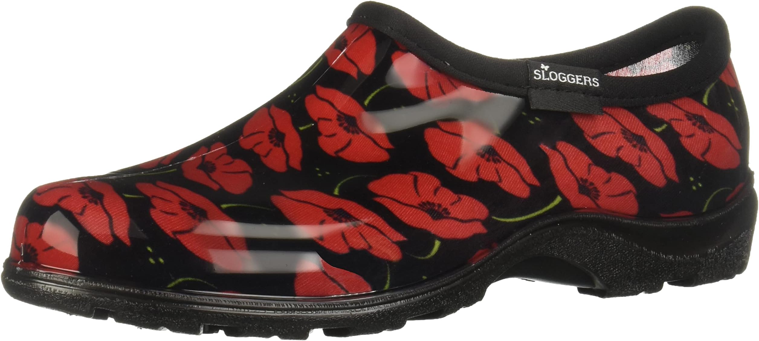 Sloggers Women's Waterproof Rain and Garden Shoe with Comfort Insole, Poppy Red, Size 8, Style 5116POR08