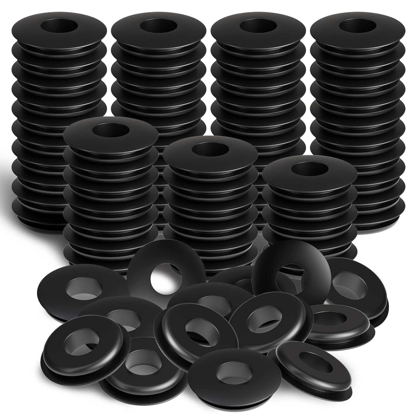 Lot De 36 Joints En Caoutchouc Noir Gladhand GREPSPUD Pour Camion, Remorque, Tracteur - Compatible Haldex Sloan