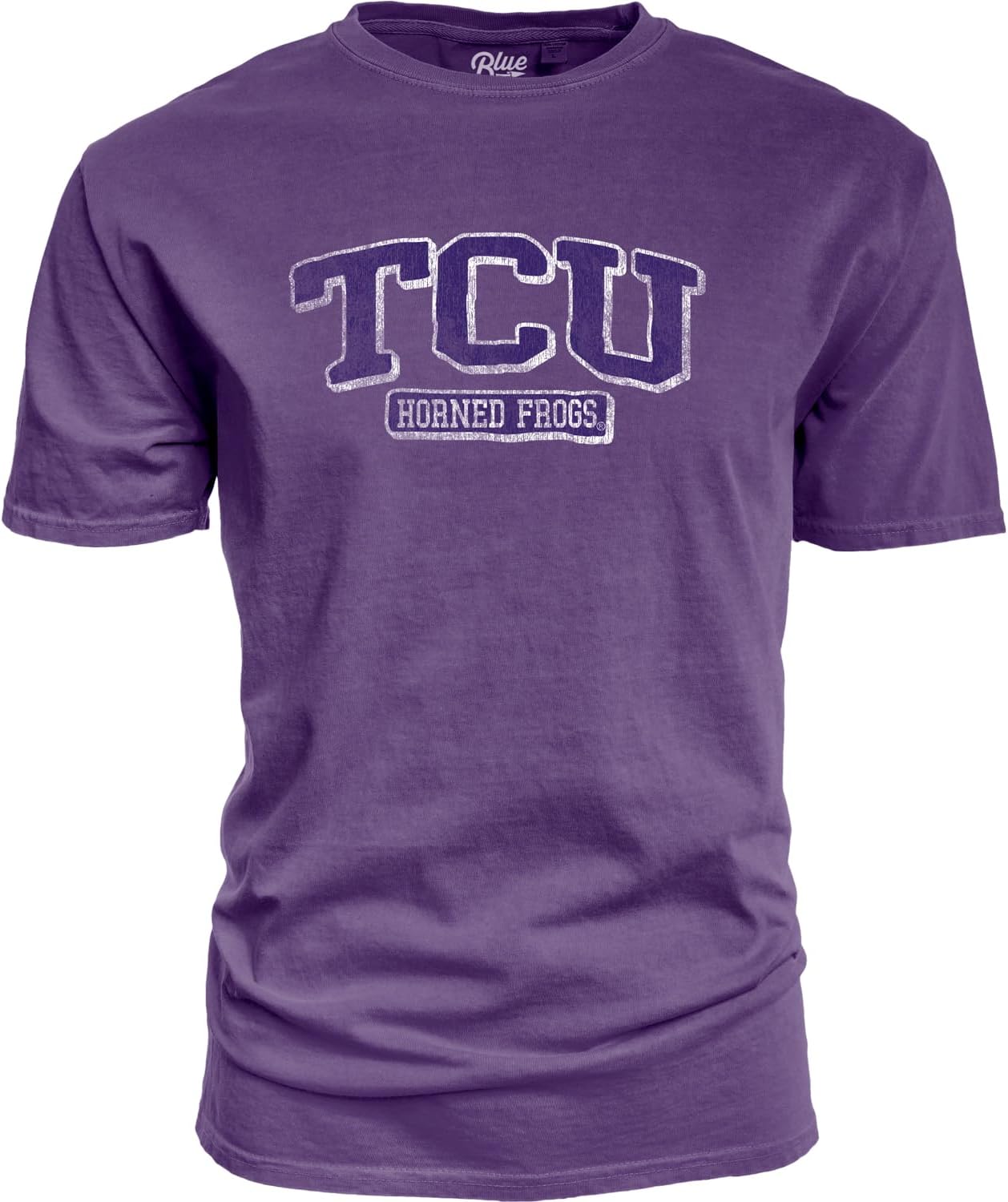 Blue 84 NCAA Unisex-Adult NCAA Officially Licensed T-Shirt Team Color Dyed Ringspun Vintage