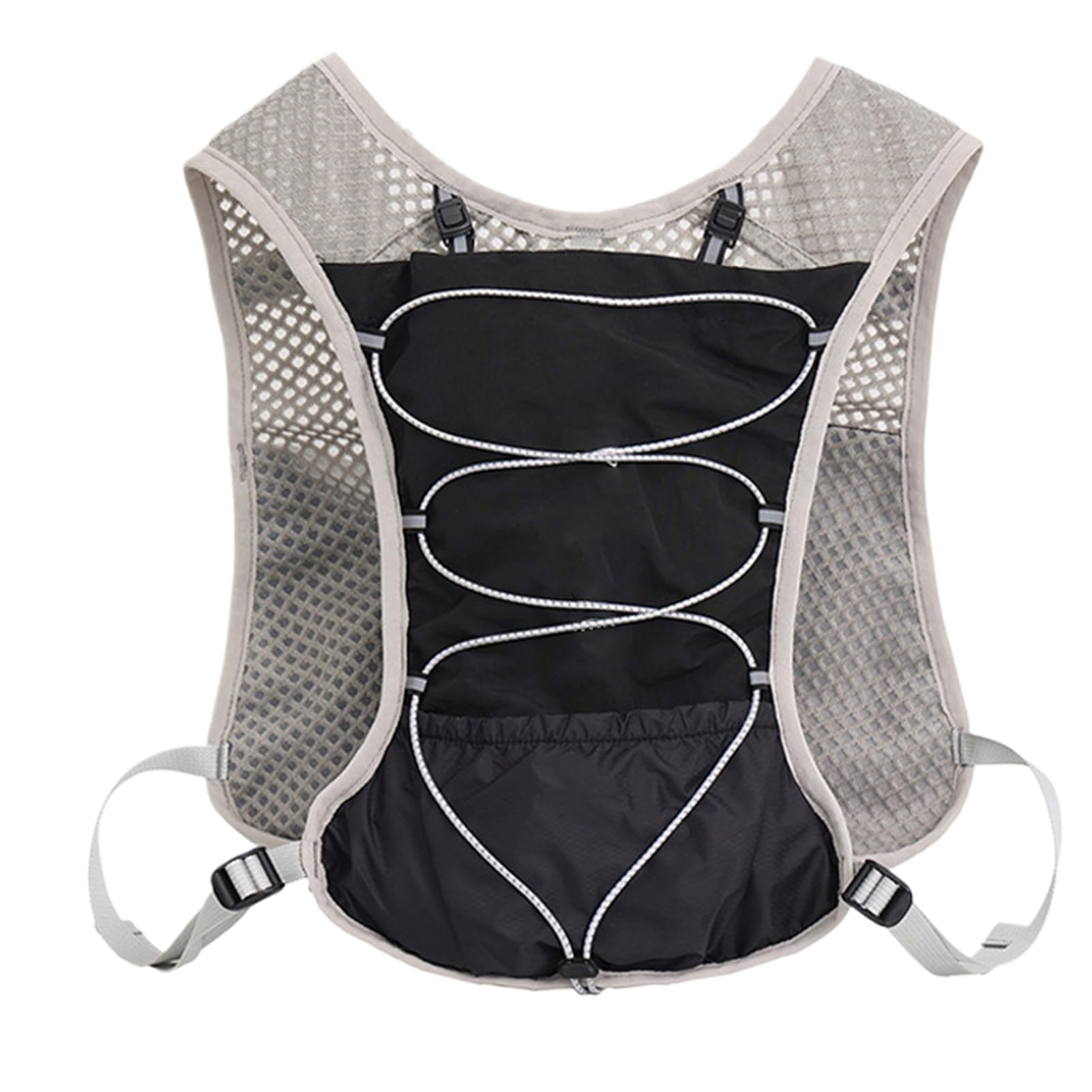 Chaleco de hidratación transpirable y reflectante para ciclismo seguro 8